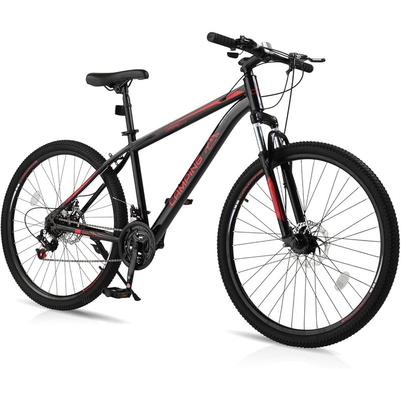 21 Speed Mountain Bike Dual Suspension Lightweight Easy Assembly Adults New