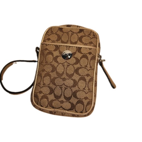Coach Wristlet Wallet Signature CANVAS Wristlet Wallet Y2K