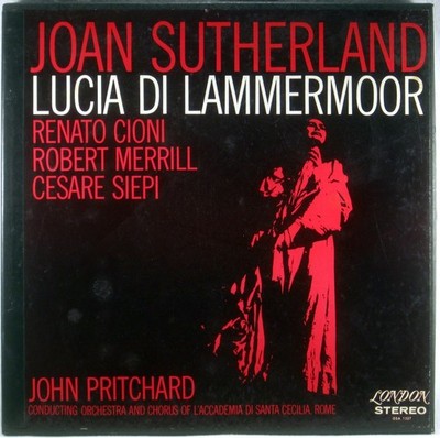 3 LP BOX LONDON ffss UK WBg Donizetti LUCIA DI LAMMERMOOR Sutherland OSA-1327