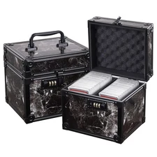 2 Row Graded Card Storage Case Password Lock Box Holds 60+ PSA BGS Trading Cards
