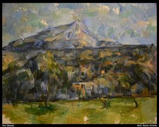 Paul Czanne Mont Sainte Victoire O 1 Art Print Poster Wall Decor Artistic Design