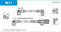 ZüNdleitungssatz Janmor M11 FüR Puch Mercedes Klasse SL R107 W112 W116 Modell