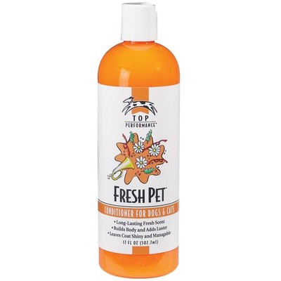 Top Performance Fresh Pet Conditioner To Reduce Mats And Tangles 17 Oz. Size