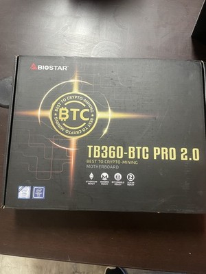 Biostar Motherboard For Crypto-Mining TB360-BTC PRO 2.0 Ver. 6.x LGA1151 ATX