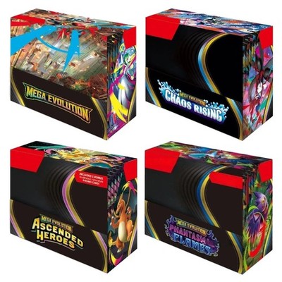 Pokemon Mega Evolution Pitch Black Booster Box Factory Sealed - 36 Packs 360 Car