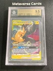 2019 Pokemon Sun & Moon Pikachu & Zekrom GX 33/181 Team Up Holo BGS 9.5