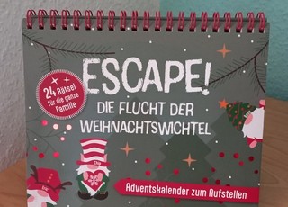 ESCAPE Wichtel Weihnachtswichtel Adventskalender 24 Rätsel für die ganze Familie