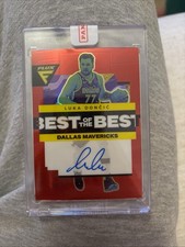2022 Panini Flux Best of The Best Red Prizm /49 On Card Auto Sealed MVP?