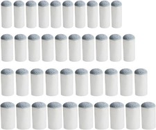 40Pcs Slip on Pool Cue Tips Replacement Billiard Cue Tips 4 Sizes Slip-On Cue Ti