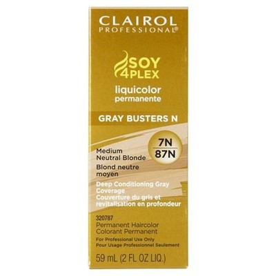 Clairol Soy4Plex Liquicolor Permanente 7N/87N Medium Neutral Blonde
