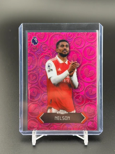 2025-26 Topps Chrome Premier League Reiss Nelson 1/1 Heartstopper #STH-5 NB1