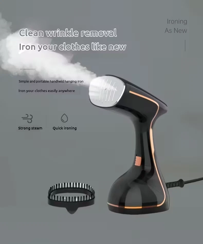New Handheld Garment Steamer with LED Display, 9-Second Rapid Heating
Opens in a new window or tab