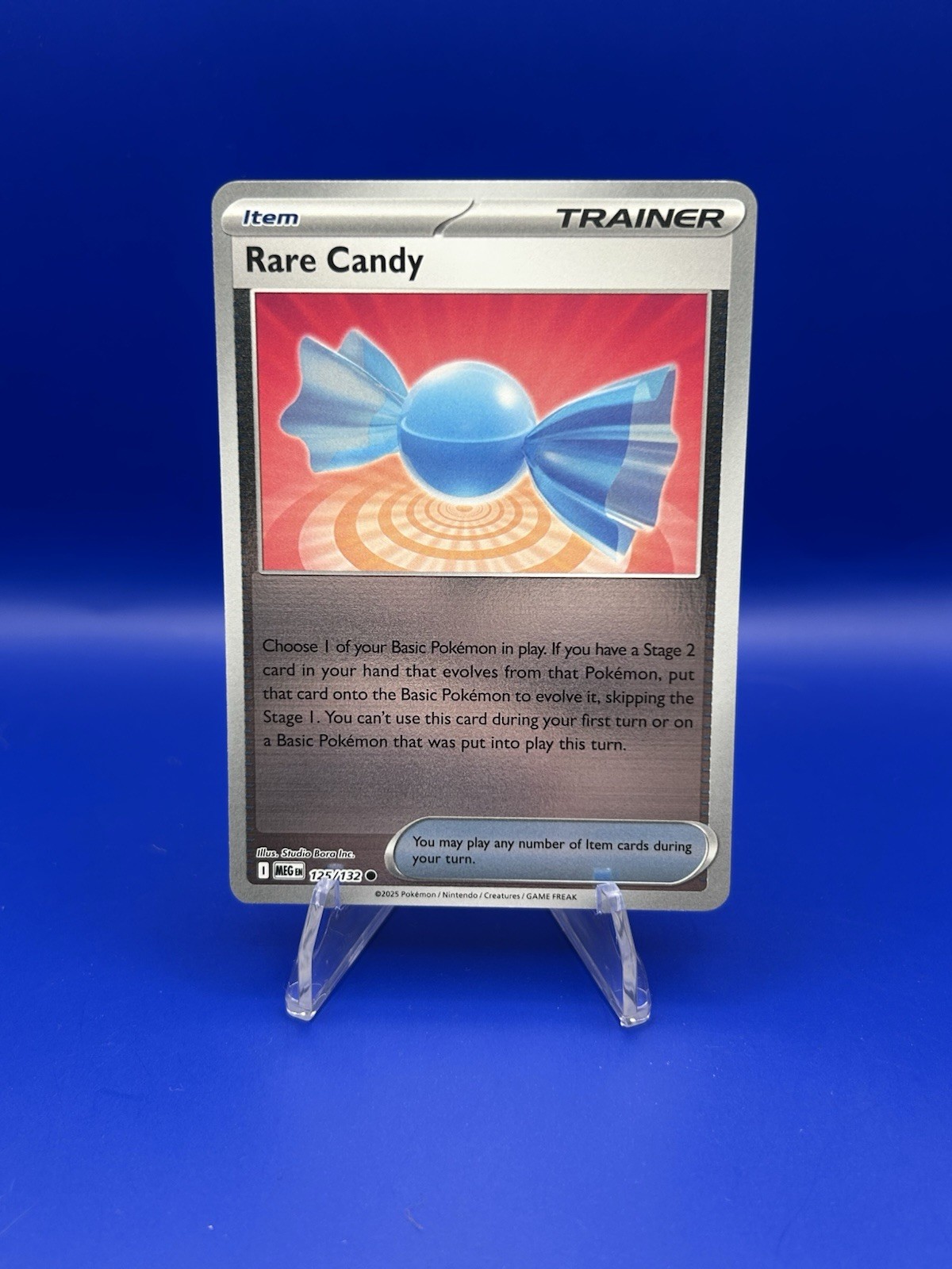 Rare Candy 125/132 Me01: Mega Evolution Reverse Holo