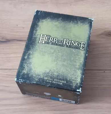 Warner Bros New Line Cinema Der Herr der Ringe Trilogie Special Extended DVD-Box