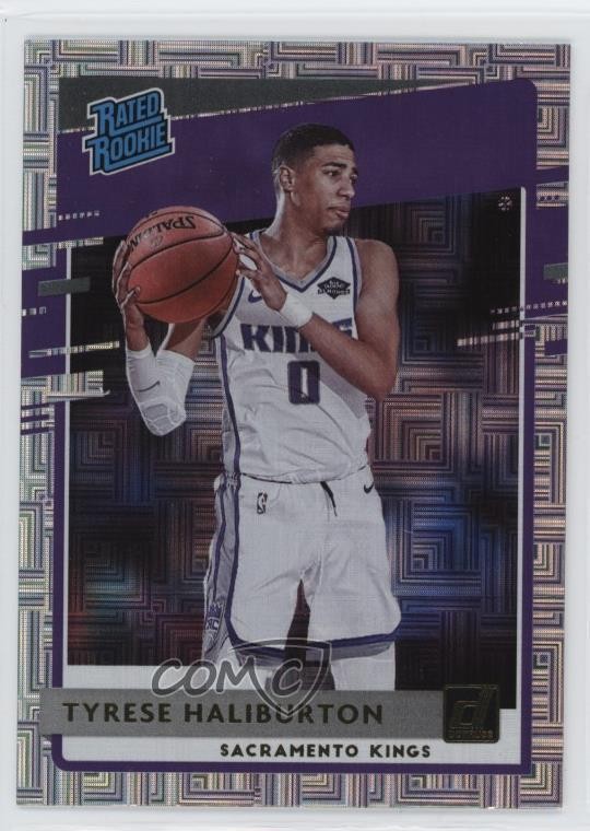 2020 Panini Donruss Rated Rookies Choice Tyrese Haliburton #231 Rookie RC 1ey4