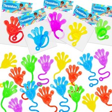 40 Pcs Sticky Hands For Kids Party Favor Goodie Bag Stuffer Small, Multicolor