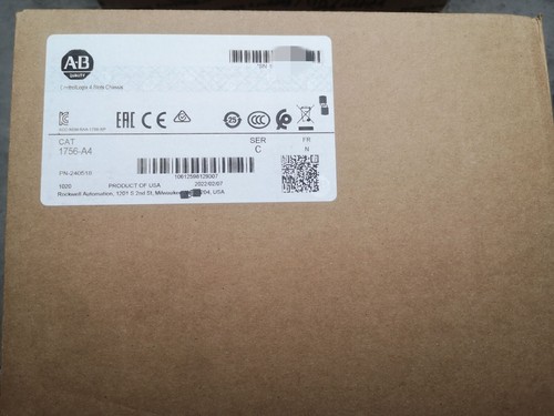 Telaio AB 1756-A4 4 slot nuovo sigillato in fabbrica 1756A4 spedizione gratuita - Foto 3 di 6