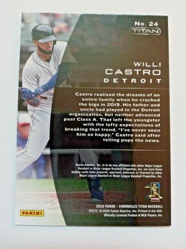 2020 Panini Chronicles - Titan Holo ⚾⚾ YOU CHOOSE!⚾⚾ - Picture 8 of 8