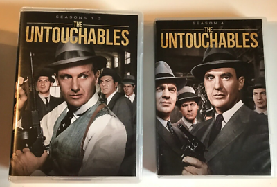 THE UNTOUCHABLES ~ THE COMPLETE SERIES DVD Season 1-4 Robert Stack