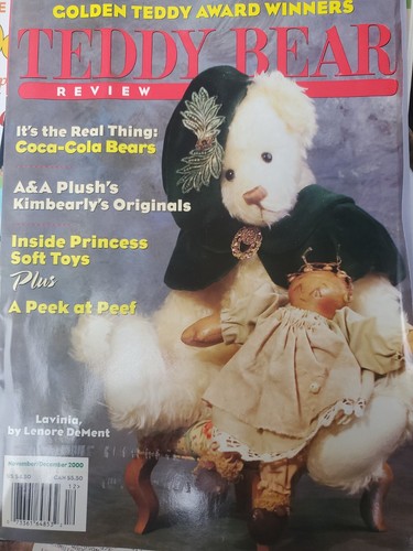 Teddy Bear Review Magazine 2000 November / December Good Condition