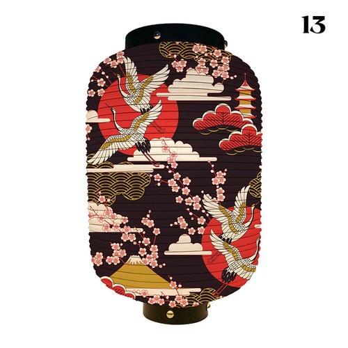 JapaneseStyle Hanging Lantern Crane Printed Izakaya Sushi Shop Restaurant Decor. - Picture 31 of 42