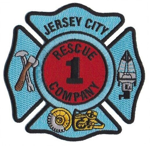 Jersey City, NJ Rescue 1 Jaws of Life NEW / Fire Patch