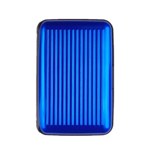 Bloqueo RFID Hombres Mujeres Portatarjetas de Crédito Bolsillo Cartera Estuche Seguridad Billetera EE. UU. - Imagen 21 de 29