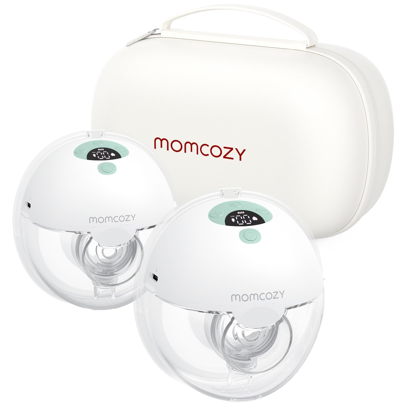 Momcozy M5 Hands-Free Wearable Breast Pump Mimics Baby's Natural Suction-image