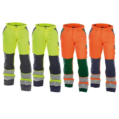 DASSY Buffalo Warnschutz Warnkleidung Warnhose Warnschutzhose Workwear 245g