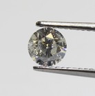 GIA loose certified .70ct I2 G round brilliant diamond estate Natural — photo 1