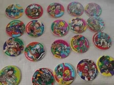 20 tazos pogs looney tunes sabritas mexico