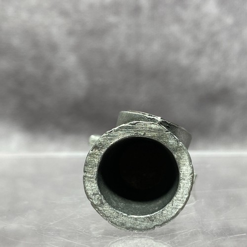 Crater Lake Oregon Souvenir Thimble By Fort - Pewter W/ Enamel Shield - Picture 5 of 6