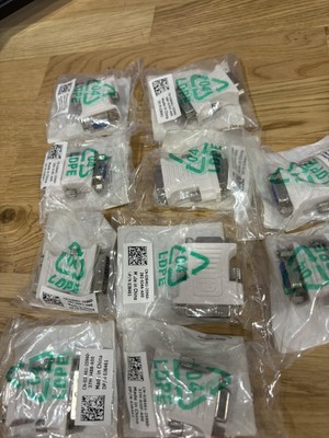 10x DVI-A To VGA Adapter Hd15 Female Video Single Link DVI To VGA 