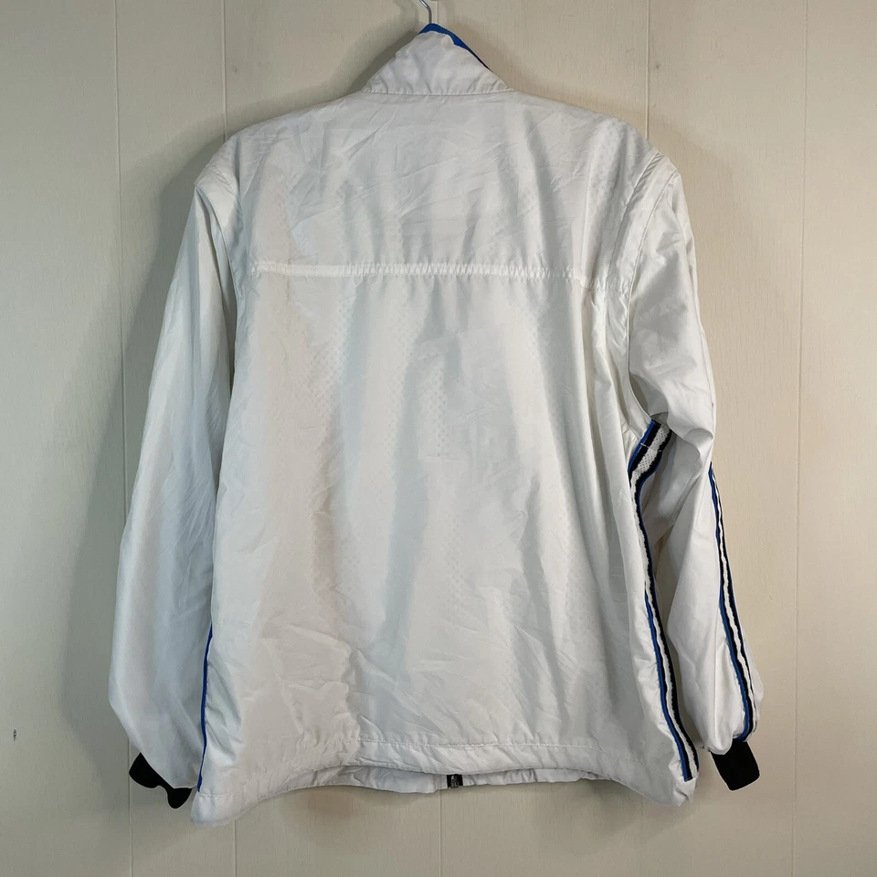 Jaqueta de Tênis Vintage HEAD Warm Up Branca - Feminina Tamanho G - Imagem 2 de 4