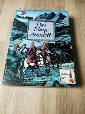 Spiel   Das Blaue Amulett von noris *** Guter Zustand *** 100% Komplett