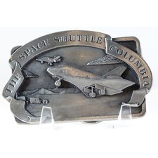 Belt Buckle Space Shuttle Columbia 1982 USA Made