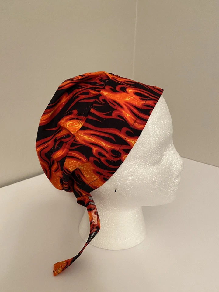 Scrub Cap Flame Unisex - Image 4 of 4