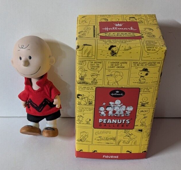 Hallmark Peanuts Charlie Brown LTD ED Figurine 17481 of 24500 NOS