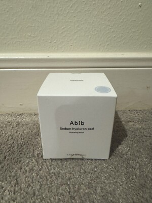 NIB Abib Sedum hyaluron pad Hydrating Touch 165ml 75pcs Ships From US
