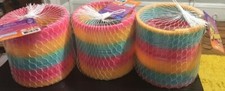 3 Jumbo Rainbow Slinkies