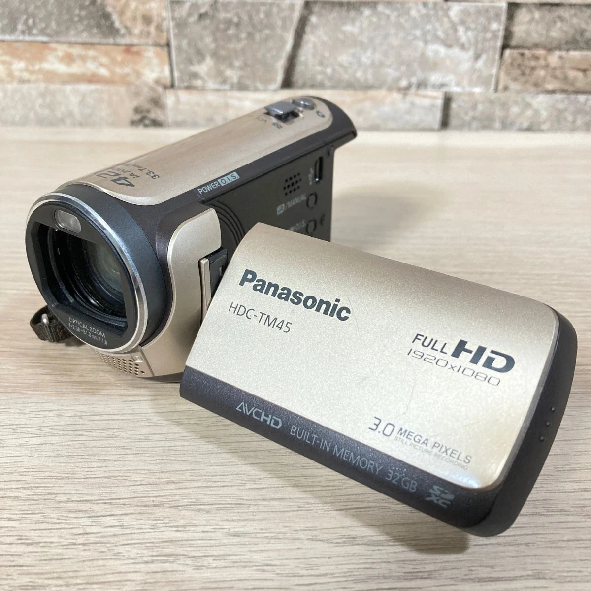 Panasonic HDC-TM45 デジタルハイビジョンビデオカメラ ベージュ 概要 デジタルハイビジョンビデオカメラ HDC-TM45 | デジタル