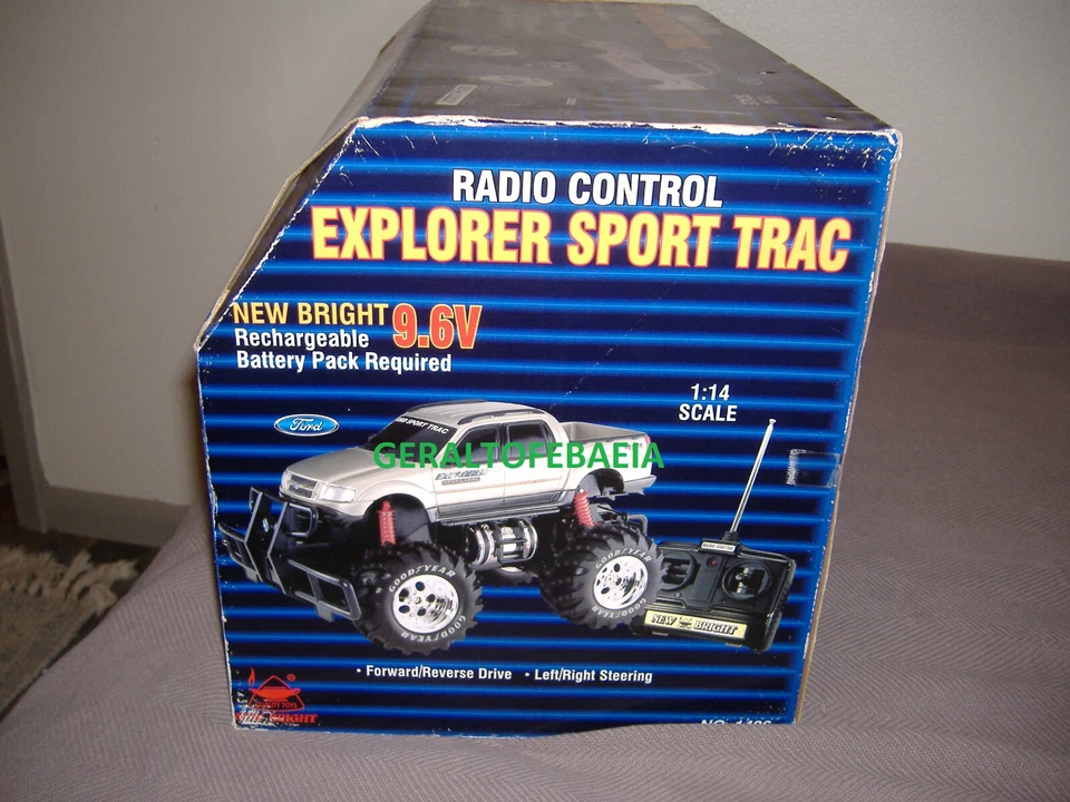 NUEVO COCHE RC BRILLANTE, FORD EXPLORER 1999, NUEVO PRECINTADO, RETRO VINTAGE Foto 3 de 4