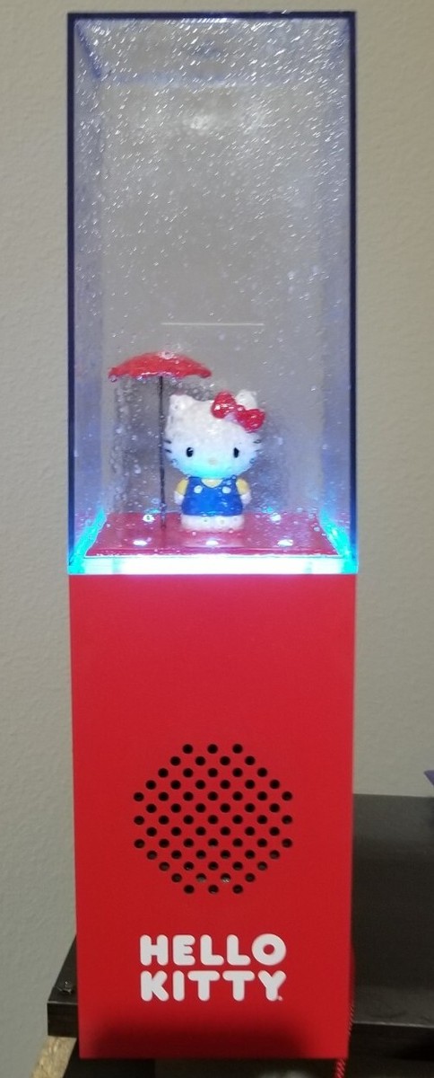 Sanrio Hello Kitty Bluetooth Dancing LED Water Tower Speaker | eBay