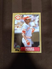 1987 Topps Barry Larkin HOF RC Rookie Reds #648 Near Mint NM