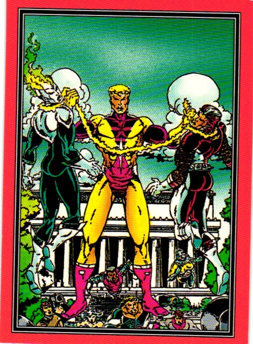 1992 Comic Images Youngblood #86 Years Ago