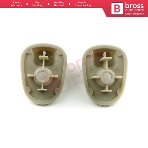 2 pz clip visiera solare 1AR26BD1AA per Jeep Liberty 2005-2012 Dodge Nitro 08 12 - Foto 8 di 10