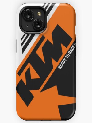 NEW! KTM Super Ready to Race iPhone Samsung Galaxy Tough Case Made In USA