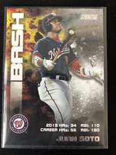 JUAN SOTO BASH AND BURN 2020 Topps Stadium Club NATIONALS