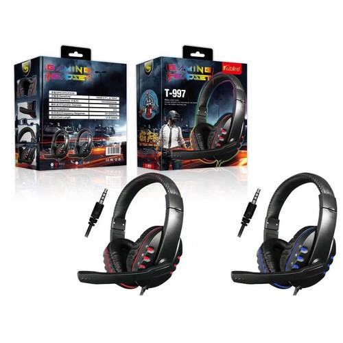 Noise Canceling Headphone Built-in Mic Stereo Gaming Headset for Cell Phones PC - Photo 9 sur 11