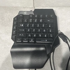 Ziyou Lang T1 Wired USB Combo Bundle One Handed Backlit Gaming Keyboard